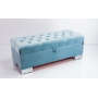 Tufted Storage Bench